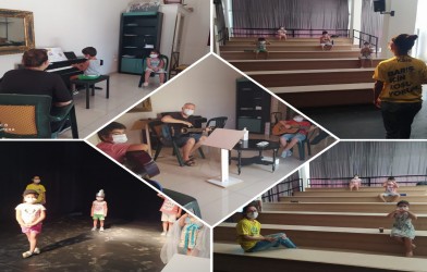 Müzik ve oyun atölyelerimizde çalışmalara başladık