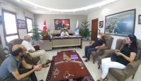 Dikili Belediye Başkanı Adil Kırgöz’ü ziyaret ettik