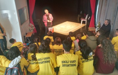 Oryantiring takımımız vakfımızı ziyaret etti