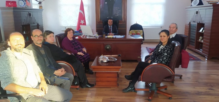 Dikili Kaymakamı Ali Edip BUDAN’ı ziyaret ettik