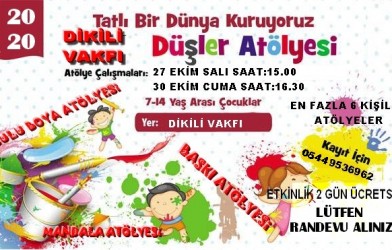 Haydi çocuklar boyama etkinliğine